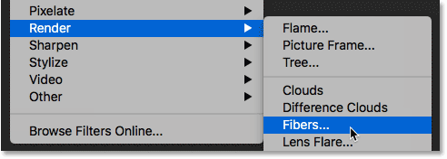 filter render fibers