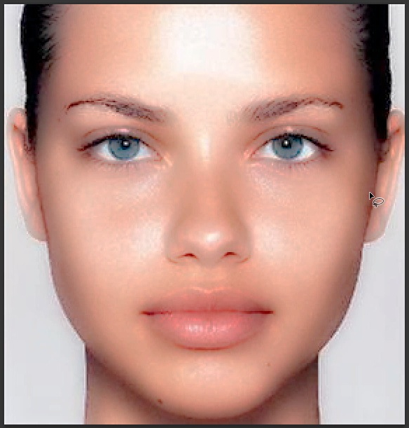 آموزش تصویری آرایش صورت در فتوشاپ