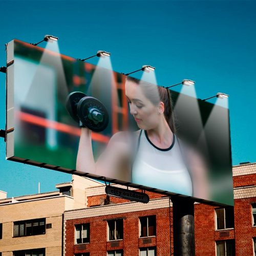 موکاپ تابلو بیلبورد