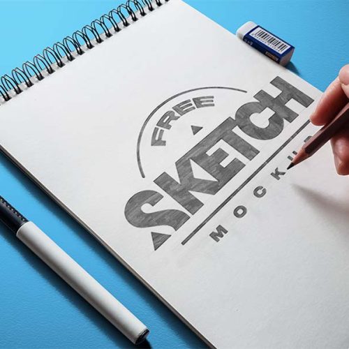 موکاپ اتود لوگو